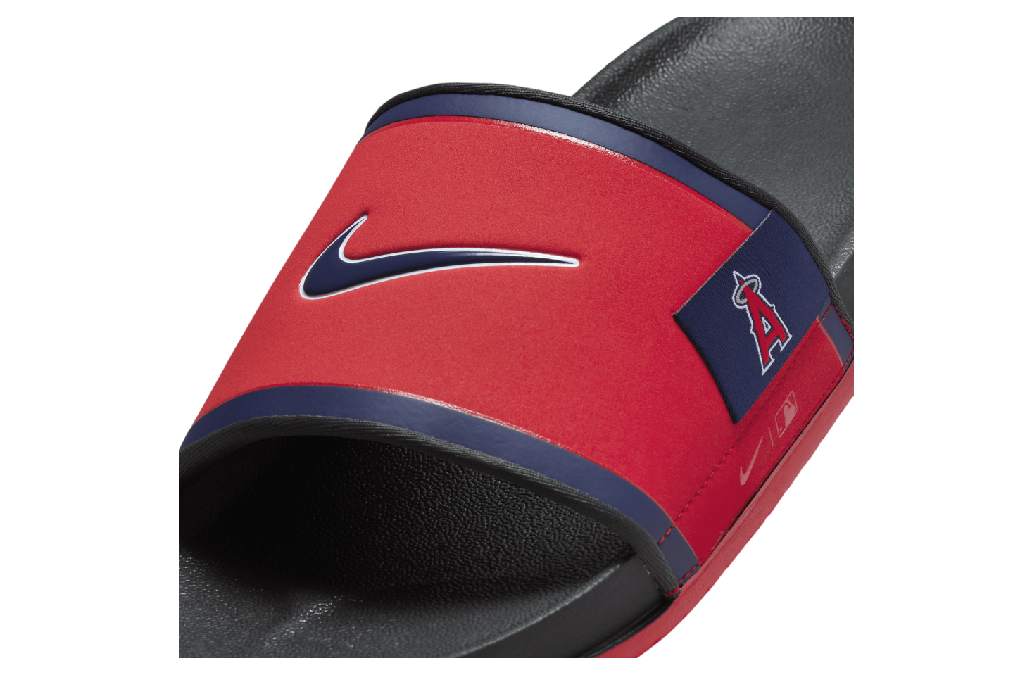 Nike Offcourt Slide (Los Angeles Angels) University Red / Dark Smoke Grey