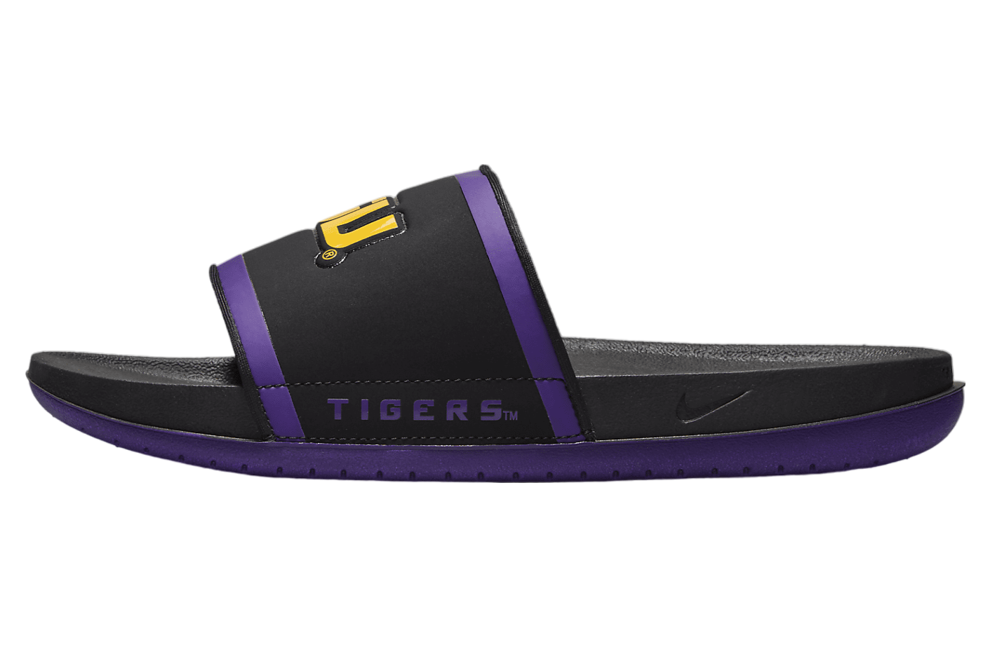 Nike Offcourt Slide (LSU) Black / Court Purple