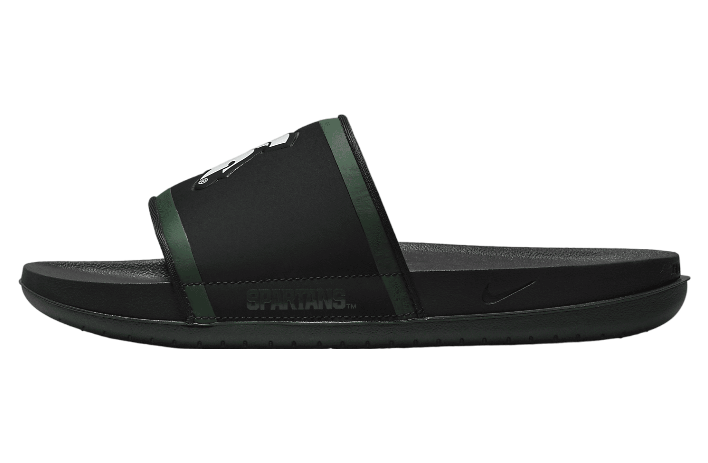 Nike Offcourt Slide (Michigan State) Black / Pro Green