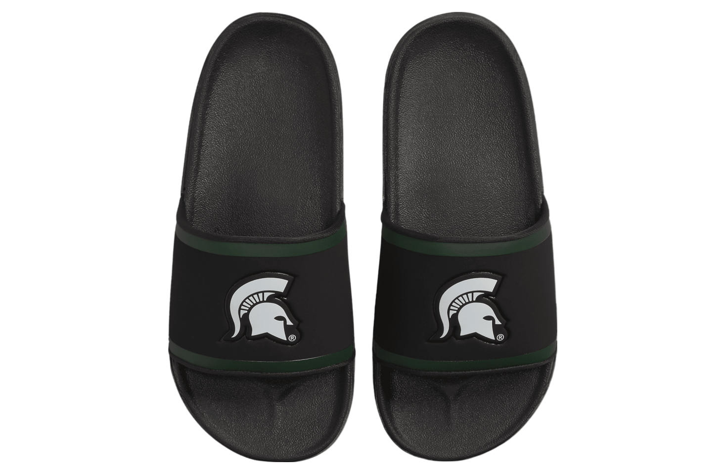 Nike Offcourt Slide (Michigan State) Black / Pro Green