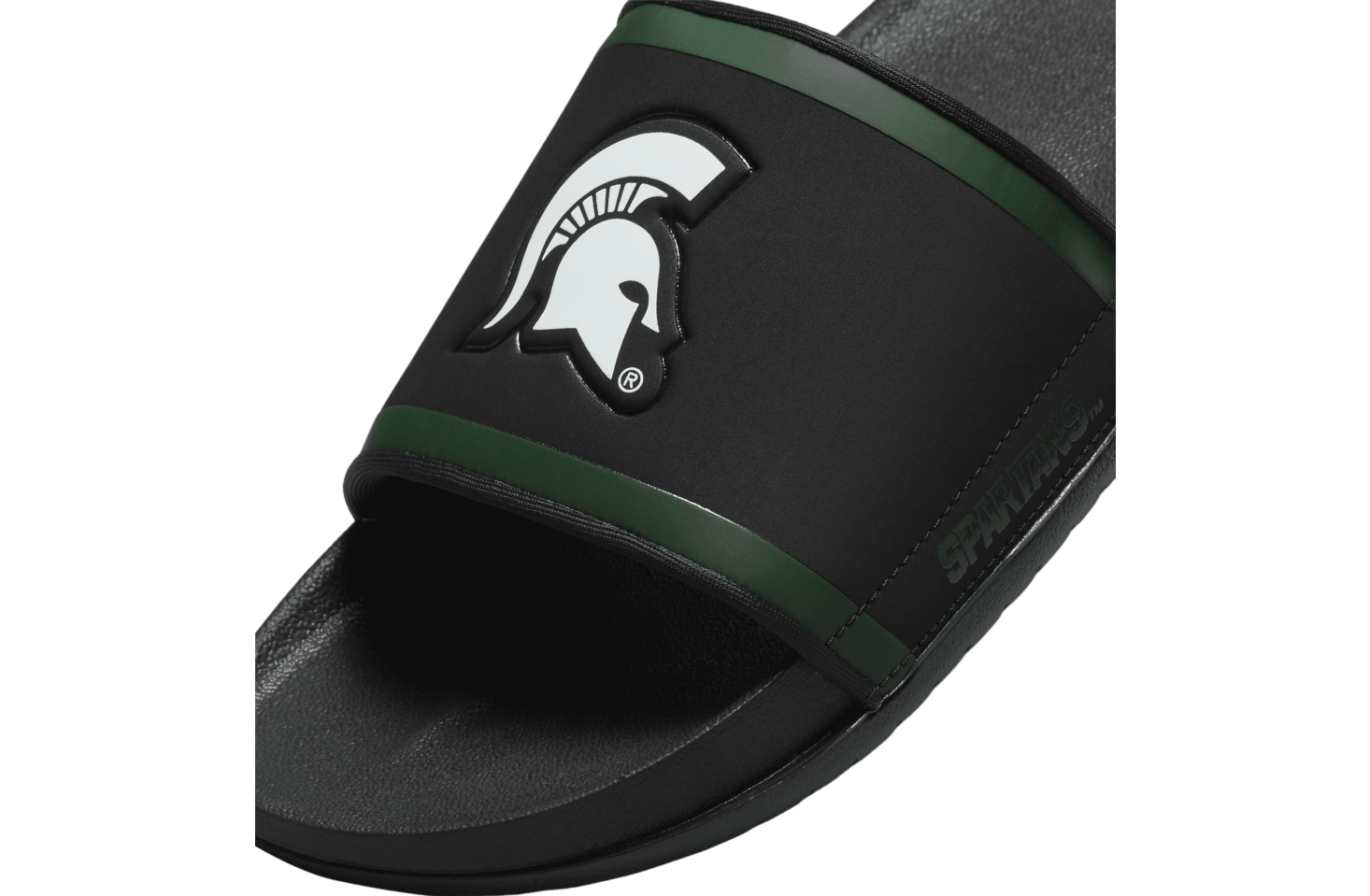 Nike Offcourt Slide (Michigan State) Black / Pro Green