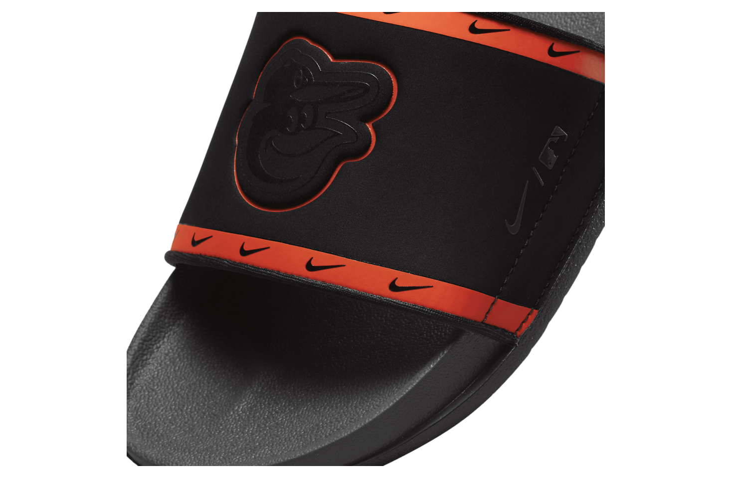 Nike Offcourt Slide (MLB Baltimore Orioles) Black / Team Orange