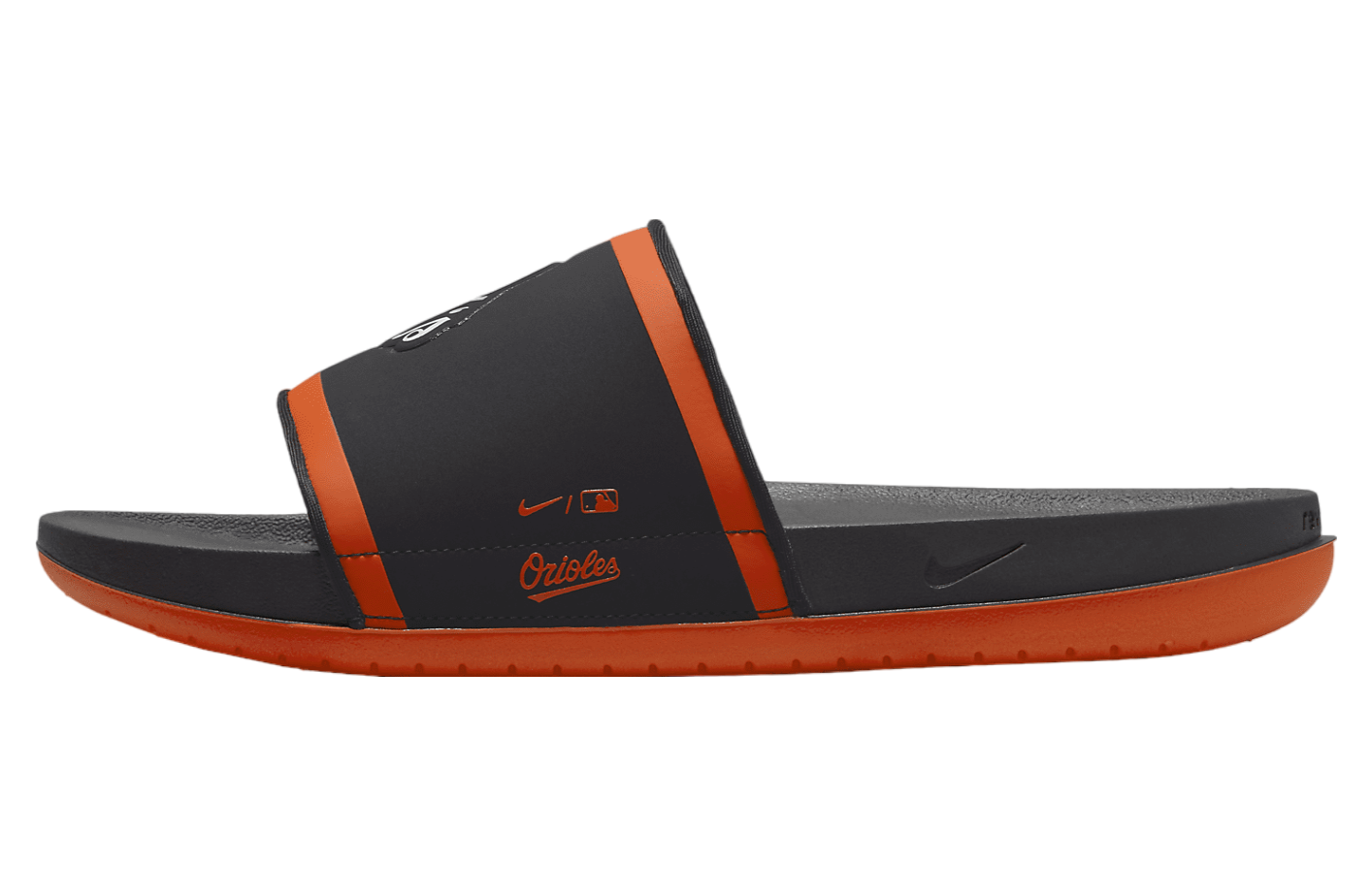 Nike Offcourt Slide (MLB Baltimore Orioles) Black / University Orange