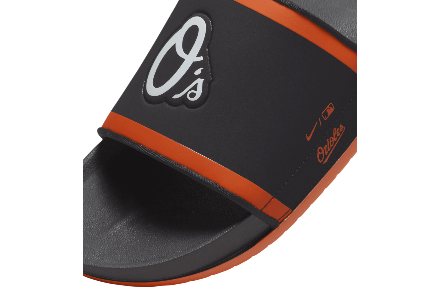 Nike Offcourt Slide (MLB Baltimore Orioles) Black / University Orange