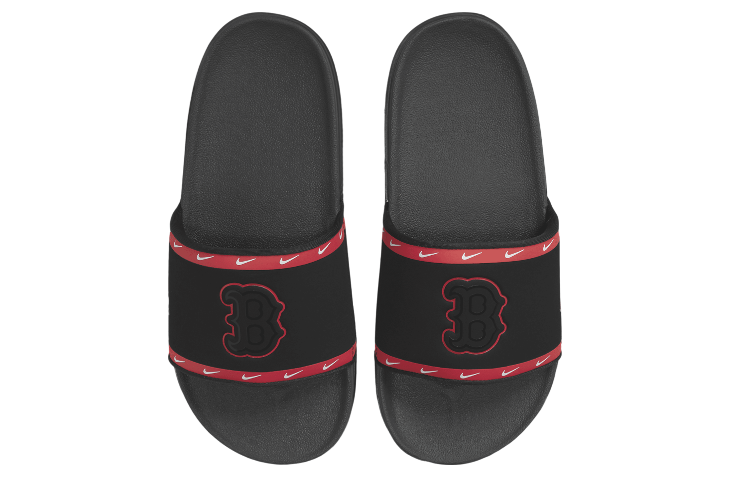 Nike Offcourt Slide (MLB Boston Red Sox) Black / Sport Red