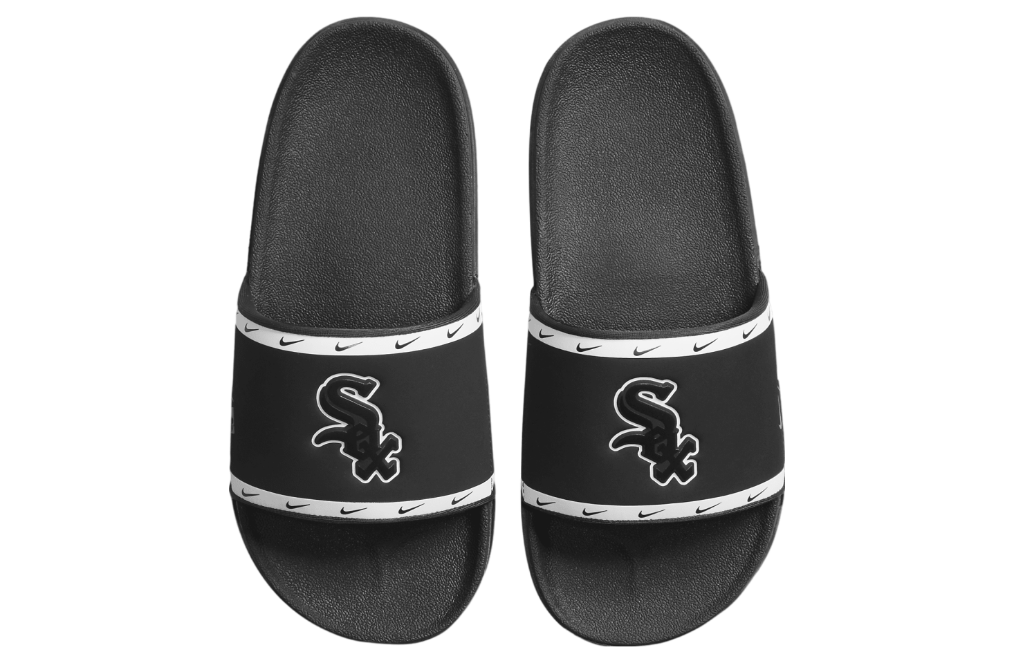 Nike Offcourt Slide (MLB Chicago White Sox) Black / White