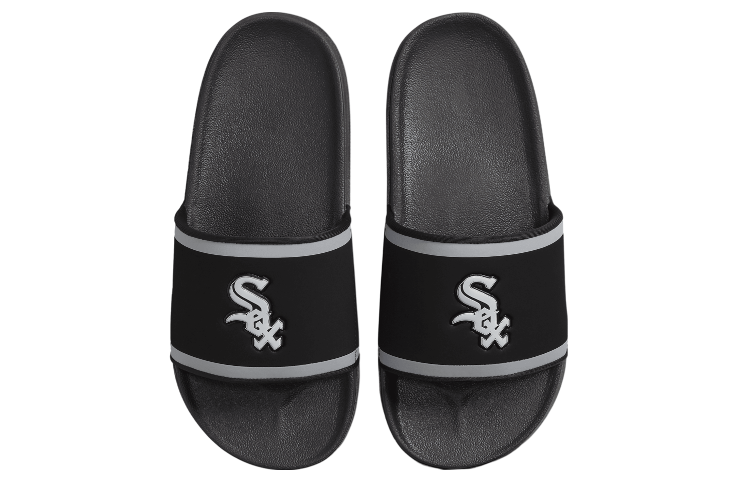 Nike Offcourt Slide (MLB Chicago White Sox) Black / Wolf Grey