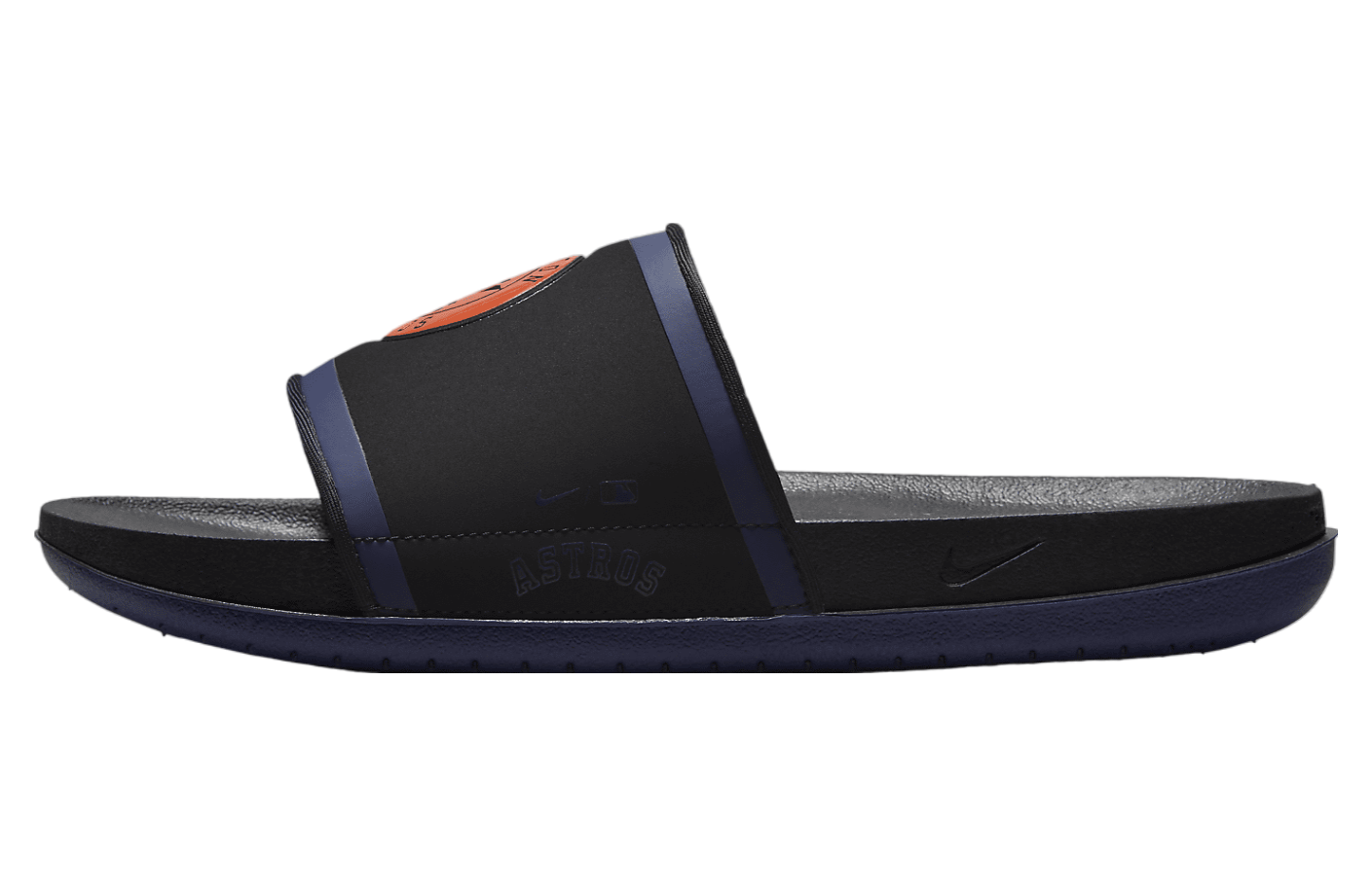 Nike Offcourt Slide (MLB Houston Astros) Black / College Navy