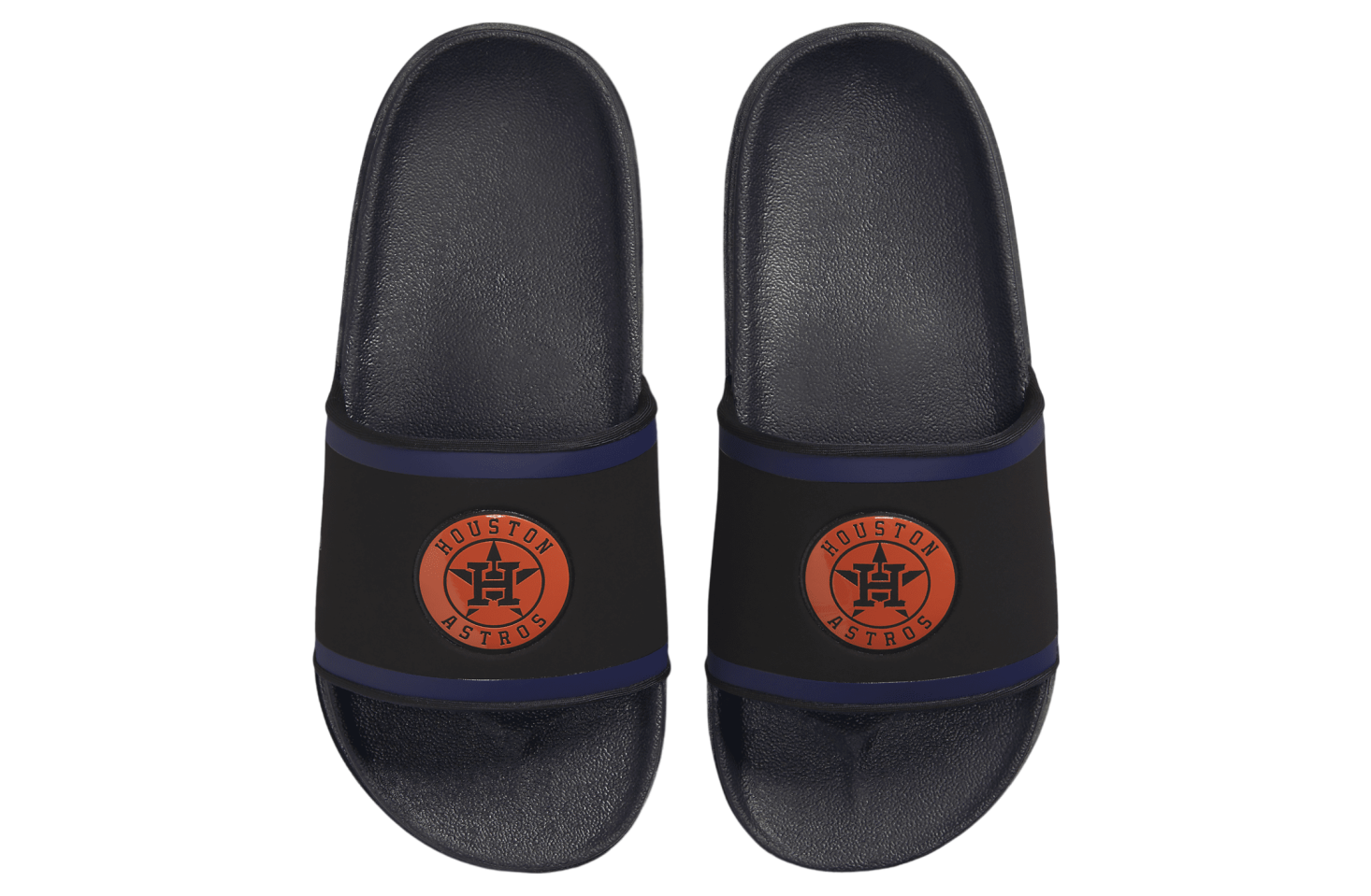 Nike Offcourt Slide (MLB Houston Astros) Black / College Navy