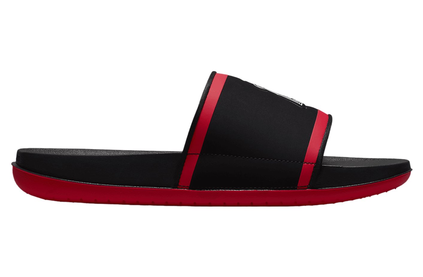 Nike Offcourt Slide (MLB Los Angeles Angels) Black / Sport Red