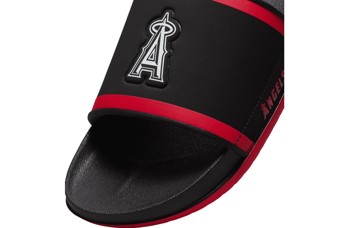 Nike Offcourt Slide (MLB Los Angeles Angels) Black / Sport Red