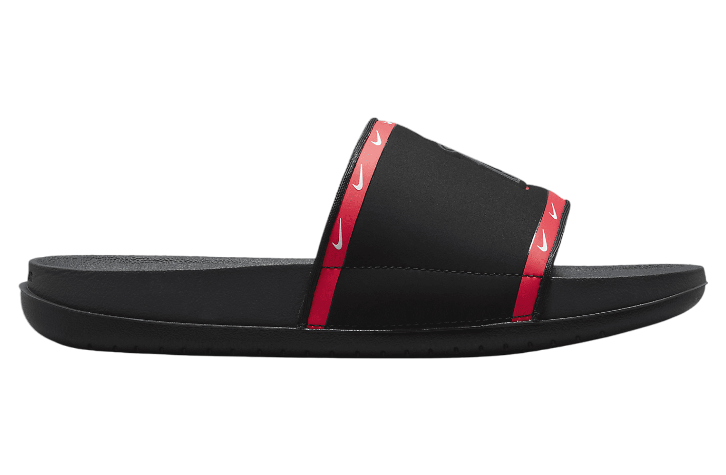 Nike Offcourt Slide (MLB Los Angeles Angels) Black / University Red