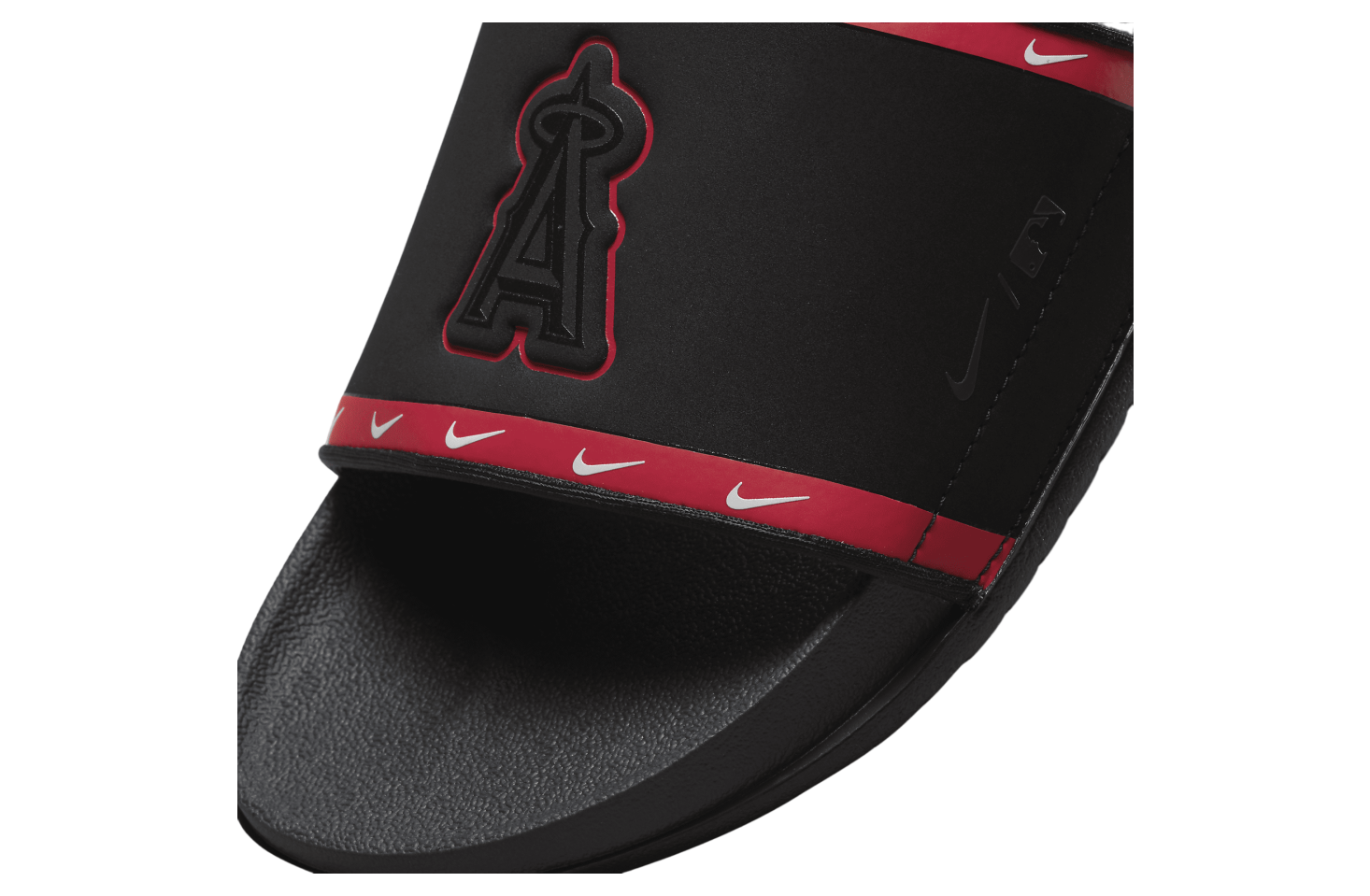 Nike Offcourt Slide (MLB Los Angeles Angels) Black / University Red