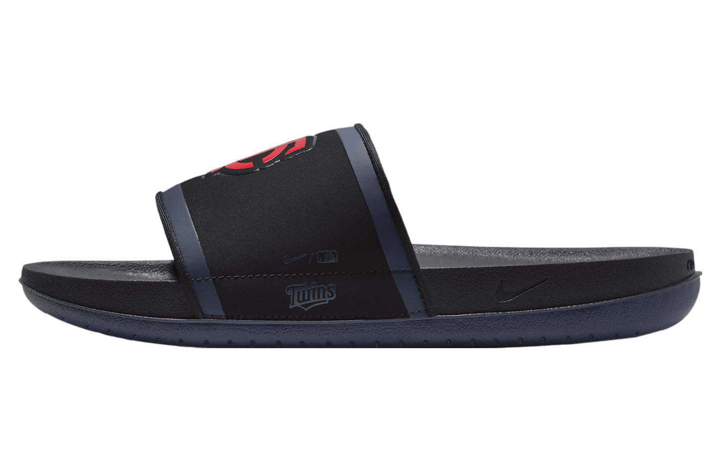 Nike Offcourt Slide (MLB Minnesota Twins) Black / College Navy