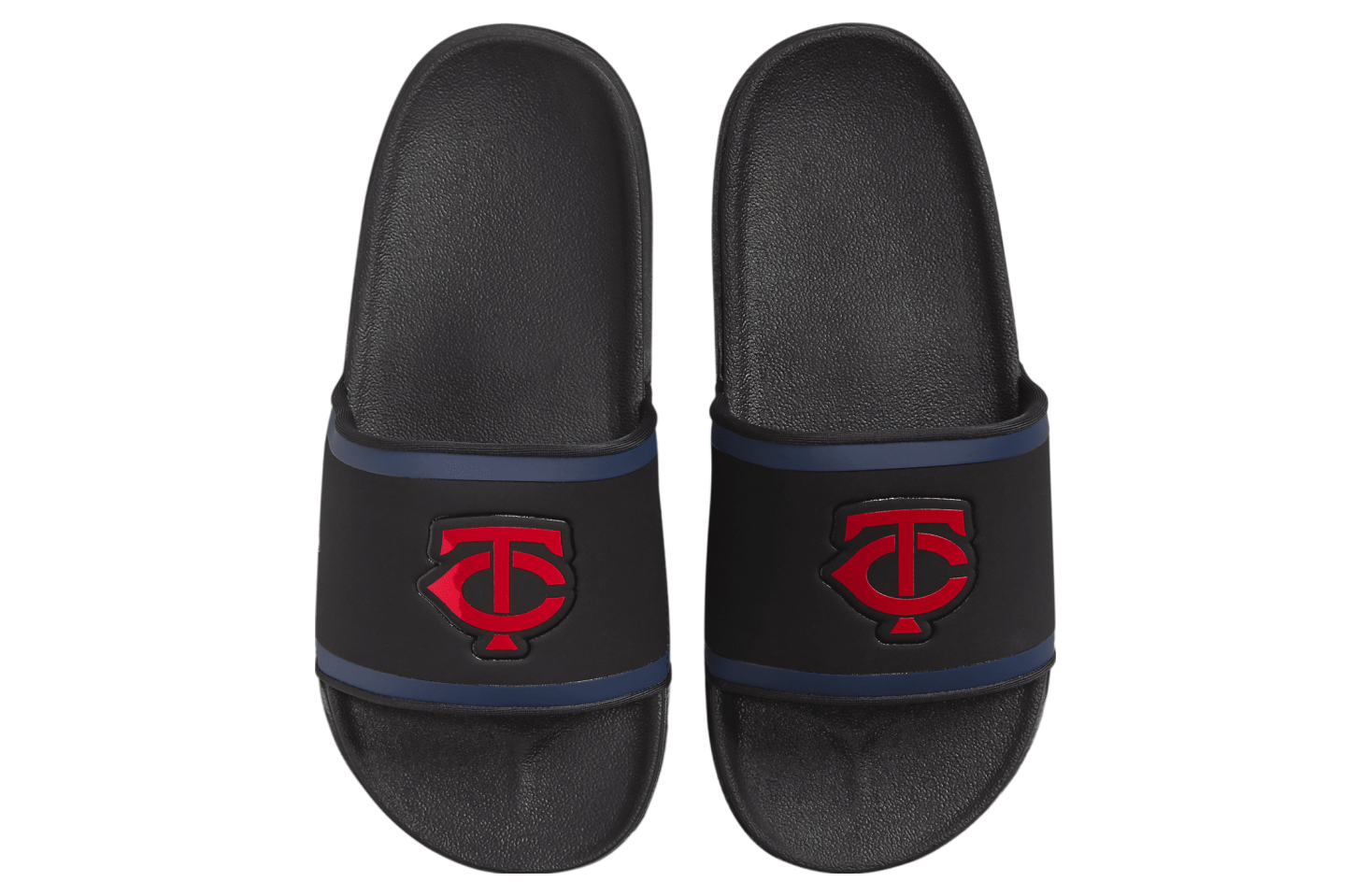 Nike Offcourt Slide (MLB Minnesota Twins) Black / College Navy