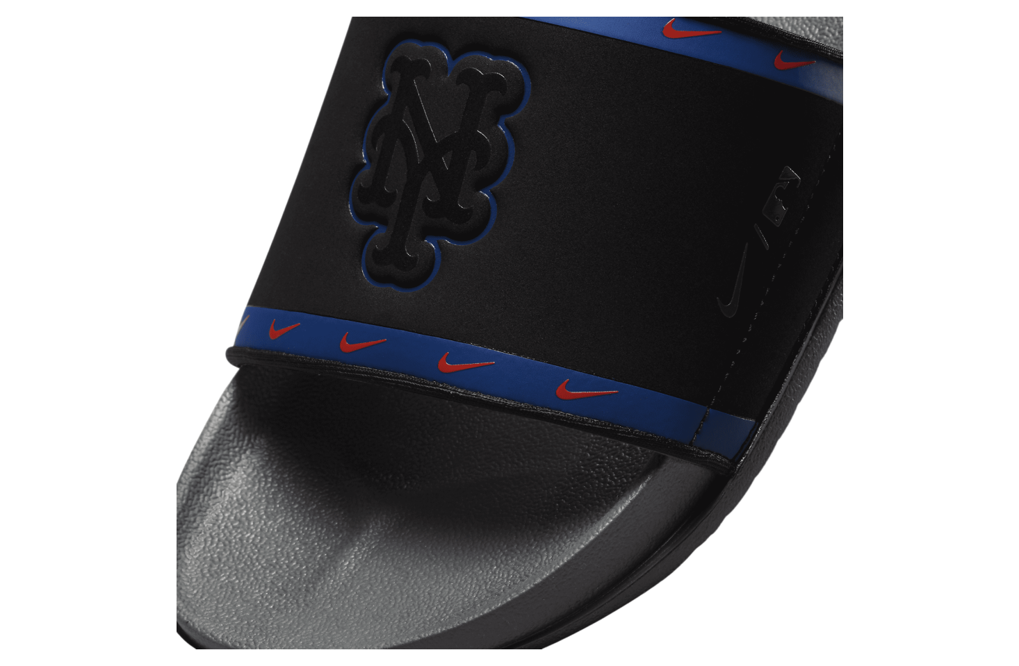 Nike Offcourt Slide MLB New York Mets (Black / Rush Blue)