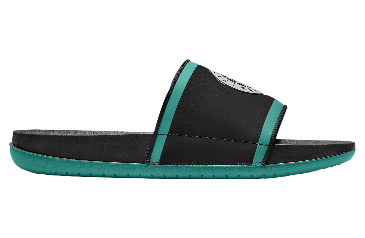 Nike Offcourt Slide (MLB Seattle Mariners) Black / Mardi Gras