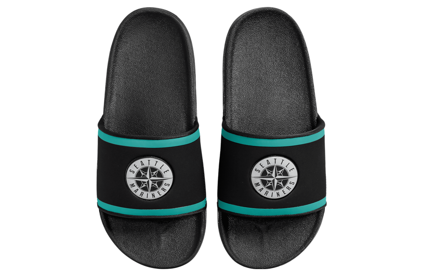 Nike Offcourt Slide (MLB Seattle Mariners) Black / Mardi Gras