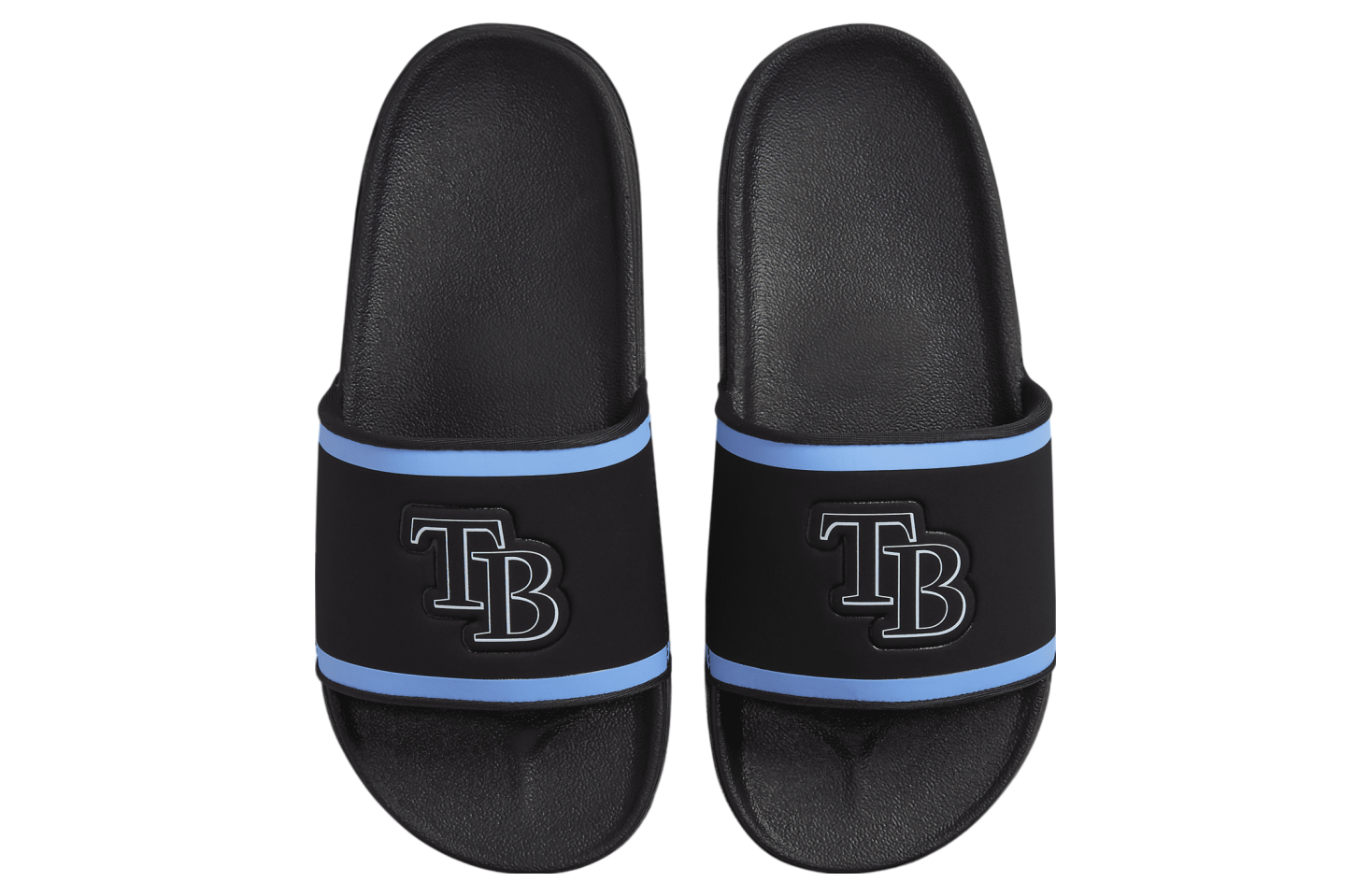 Nike Offcourt Slide (MLB Tampa Bay Rays) Black / Valor Blue