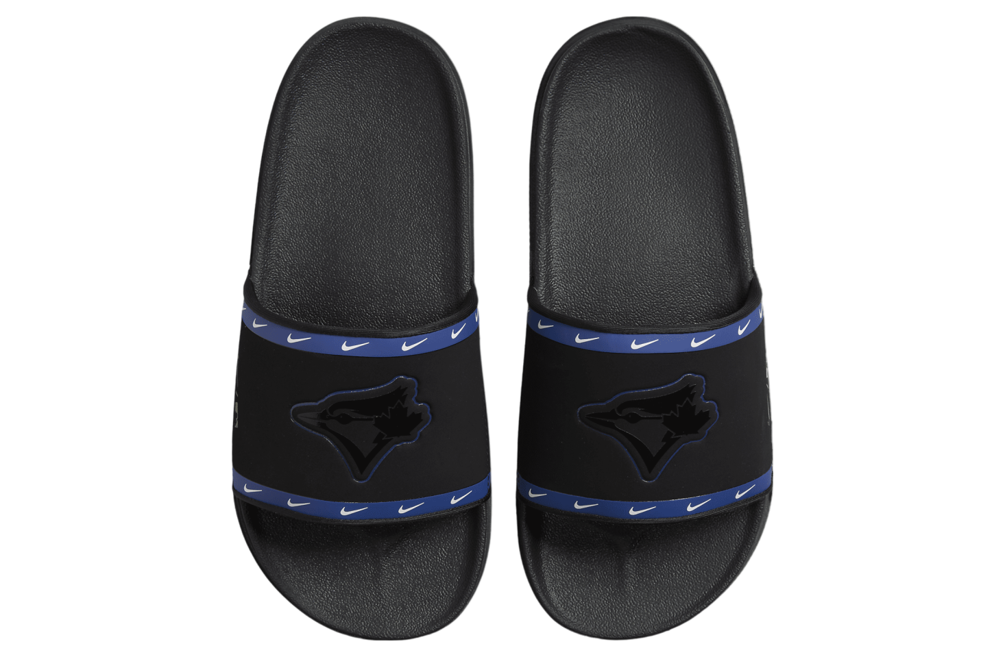 Nike Offcourt Slide (MLB Toronto Blue Jays) Black / Rush Blue