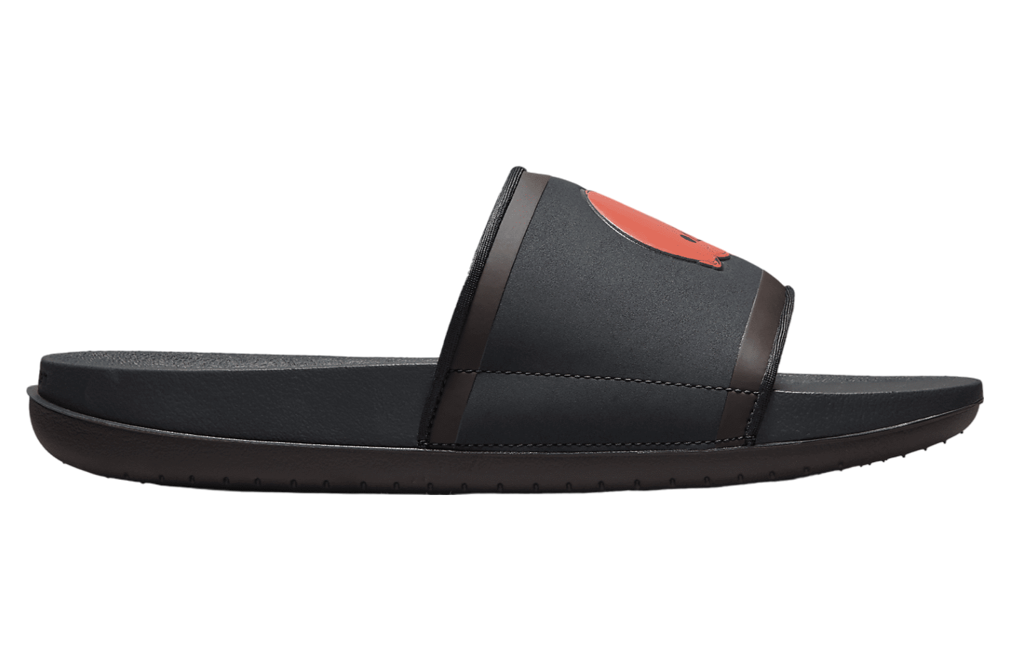 Nike Offcourt Slide (NFL Cleveland Browns) Anthracite / Seal Brown