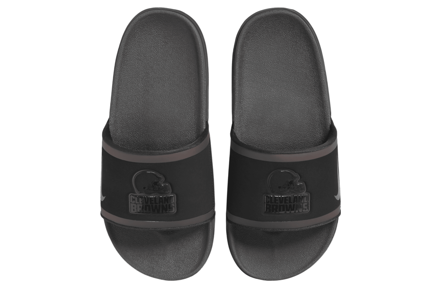 Nike Offcourt Slide (NFL Cleveland Browns) Black / Team Orange