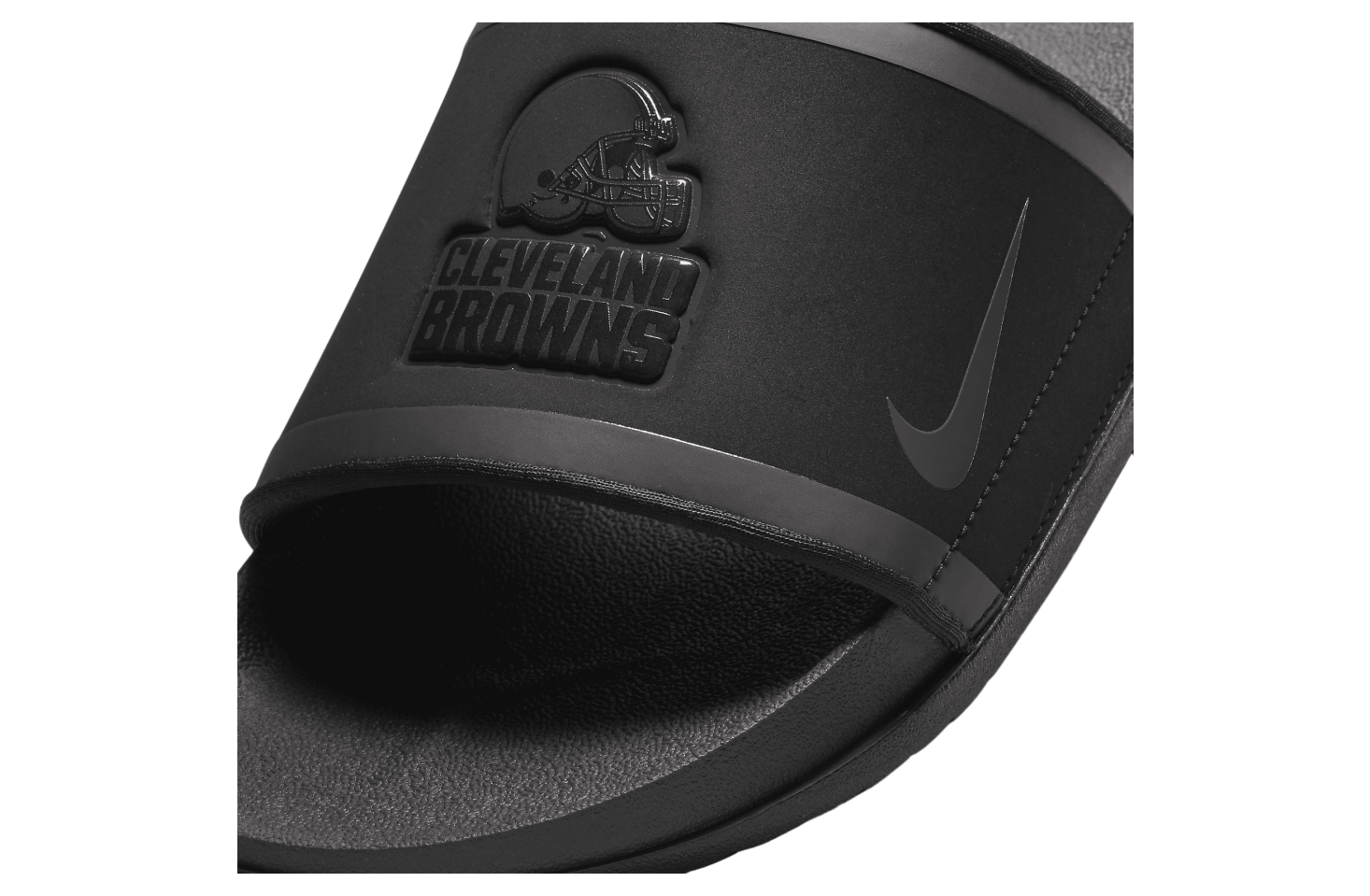 Nike Offcourt Slide (NFL Cleveland Browns) Black / Team Orange