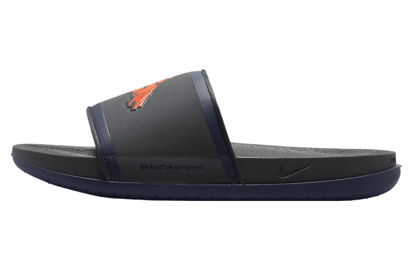 Nike Offcourt Slide (NFL Denver Broncos) Anthracite / College Navy