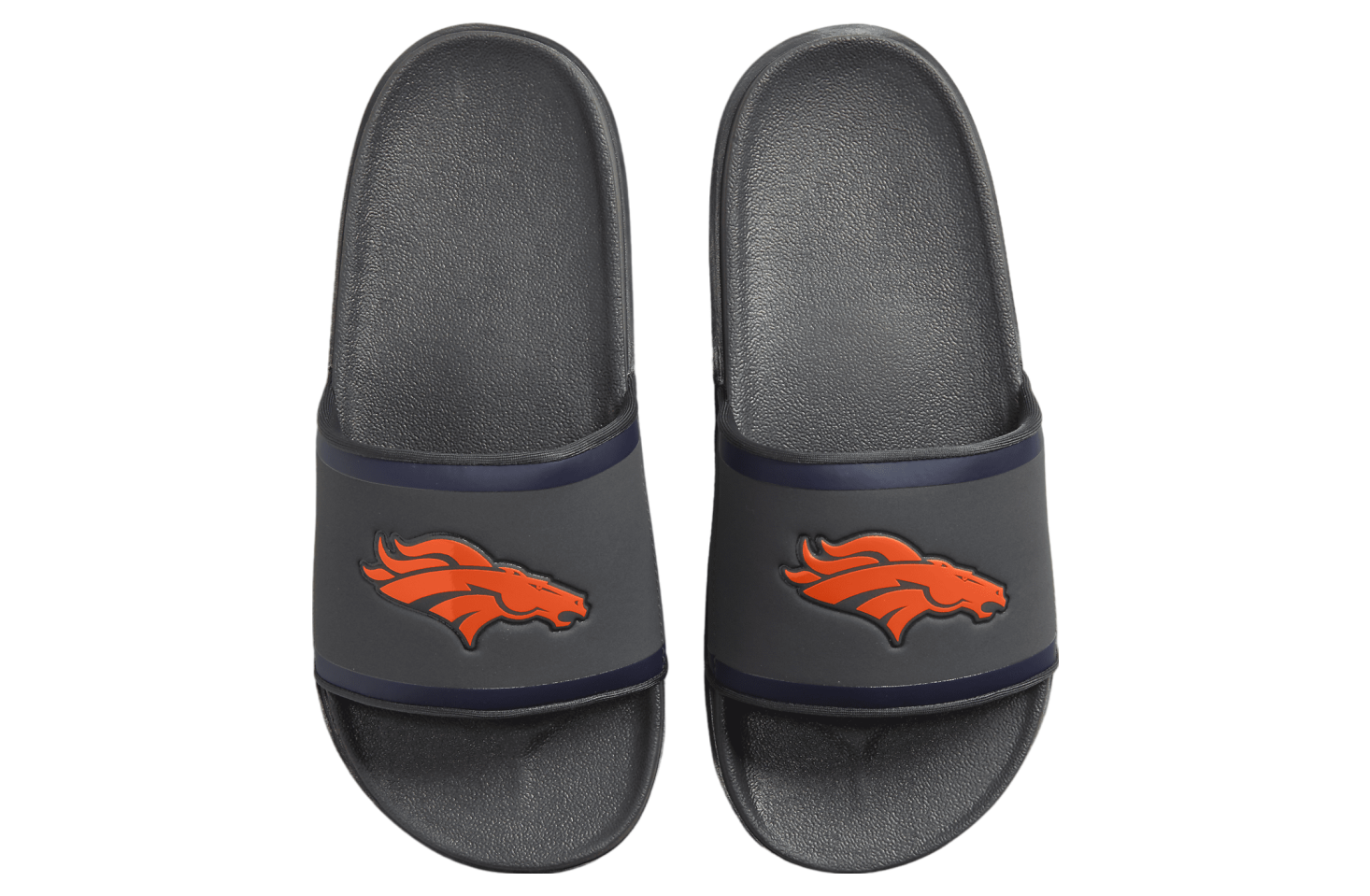 Nike Offcourt Slide (NFL Denver Broncos) Anthracite / College Navy