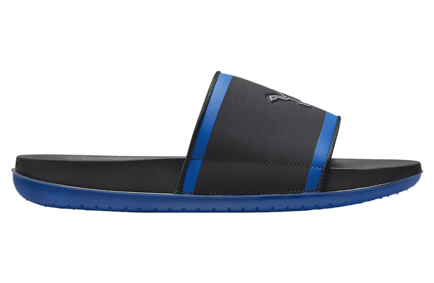 Nike Offcourt Slide (NFL Detroit Lions) Anthracite / Battle Blue