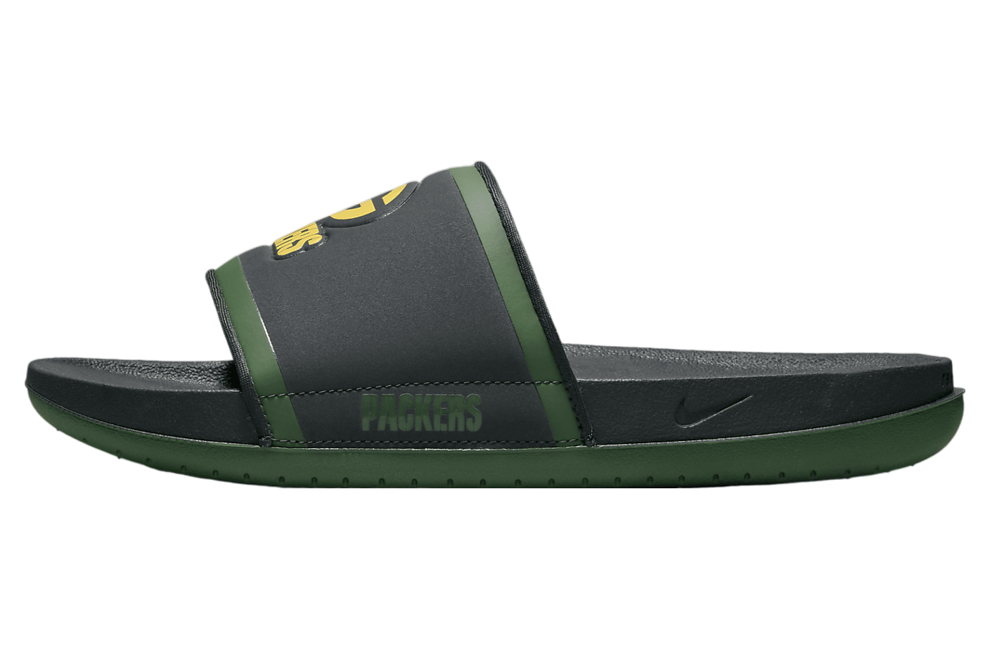 Nike Offcourt Slide (NFL Green Bay Packers) Anthracite / Fir