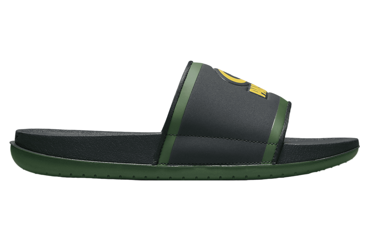 Nike Offcourt Slide (NFL Green Bay Packers) Anthracite / Fir