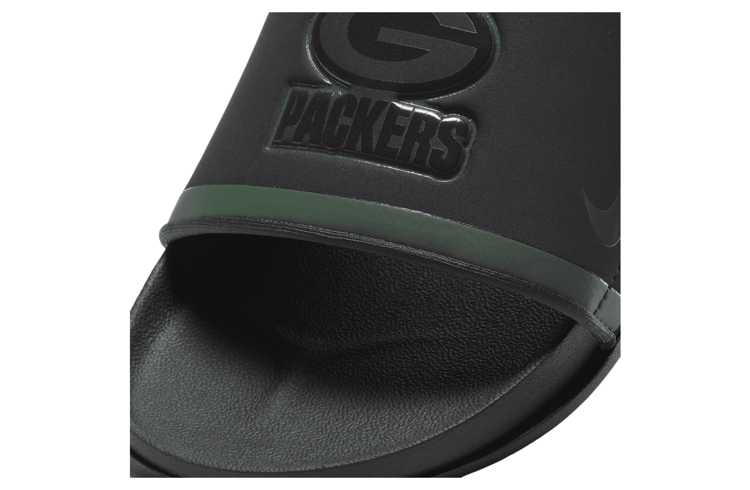 Nike Offcourt Slide (NFL Green Bay Packers) Black / Fir