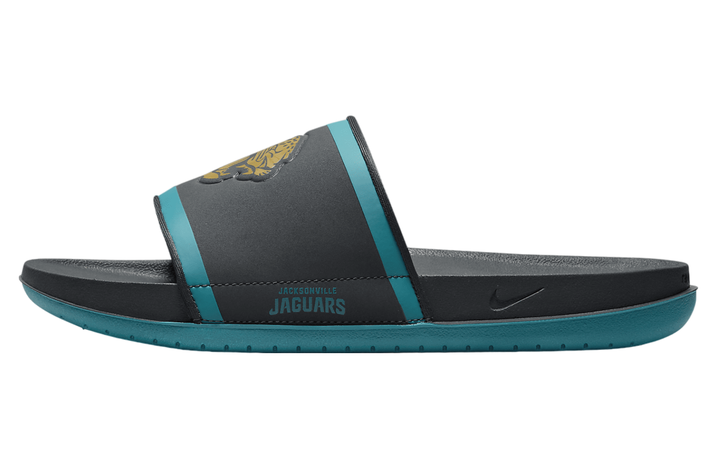 Nike Offcourt Slide (NFL Jacksonville Jaguars) Anthracite / Blustery