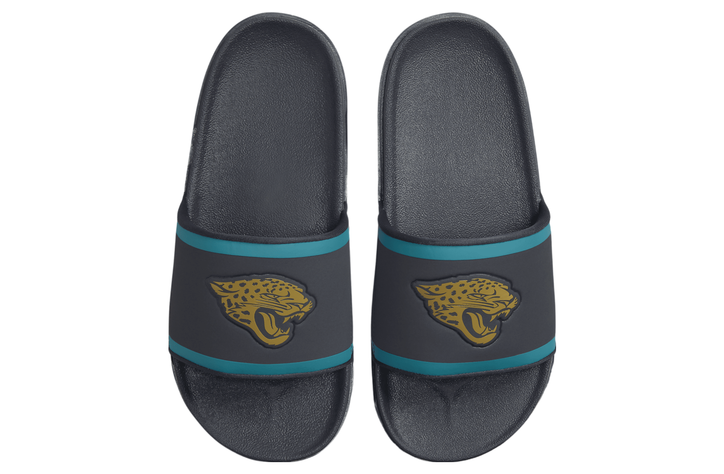 Nike Offcourt Slide (NFL Jacksonville Jaguars) Anthracite / Blustery