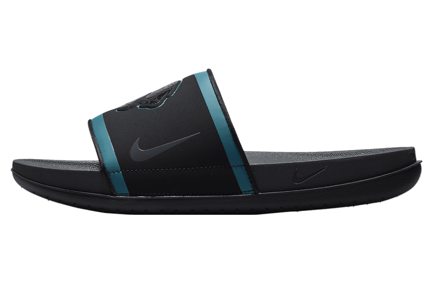 Nike Offcourt Slide (NFL Jacksonville Jaguars) Black / Blustery