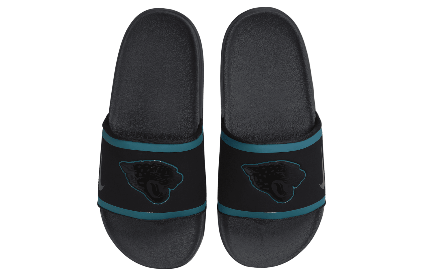 Nike Offcourt Slide (NFL Jacksonville Jaguars) Black / Blustery