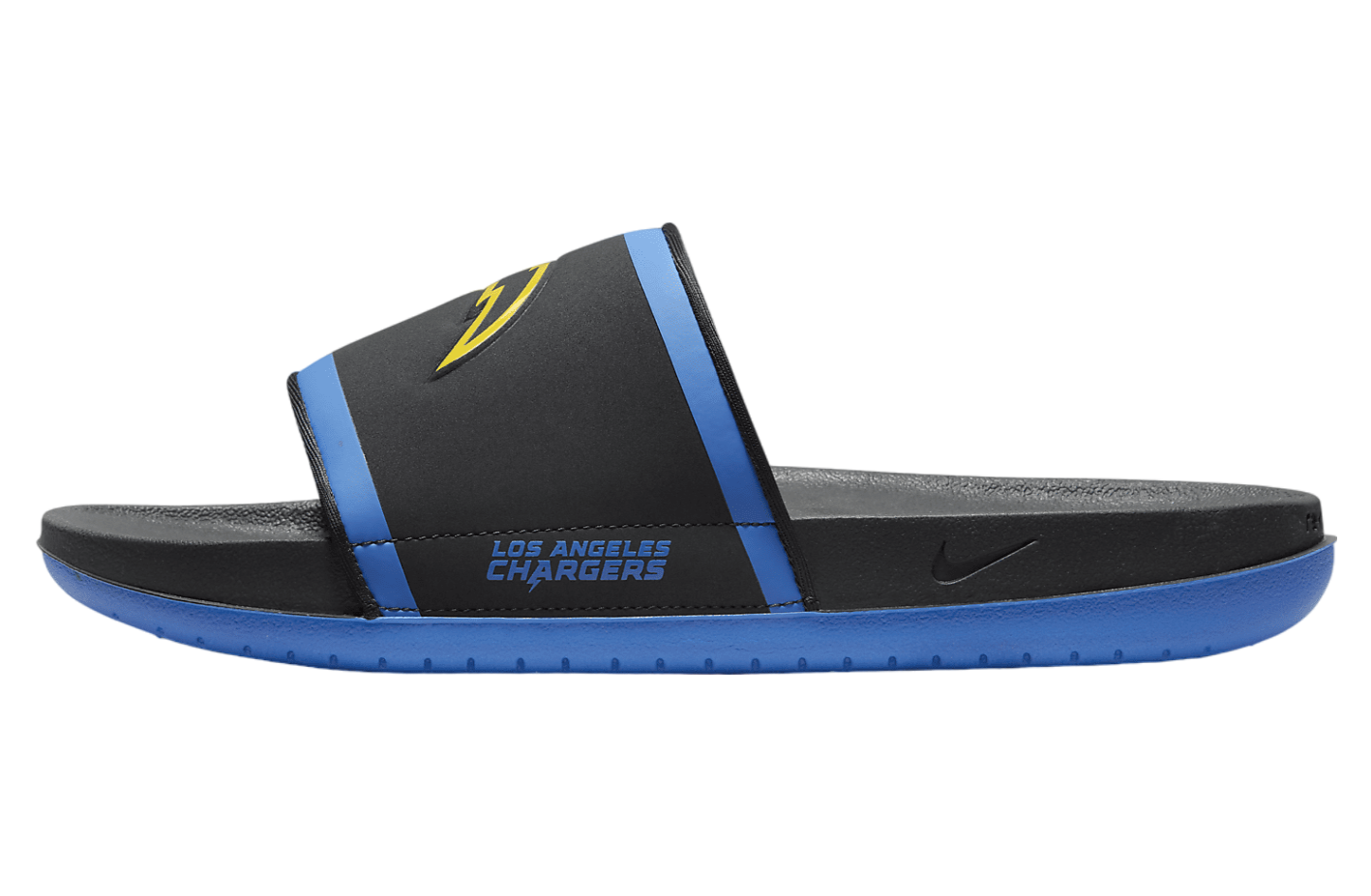 Nike Offcourt Slide (NFL Los Angeles Chargers) Anthracite / Italy Blue