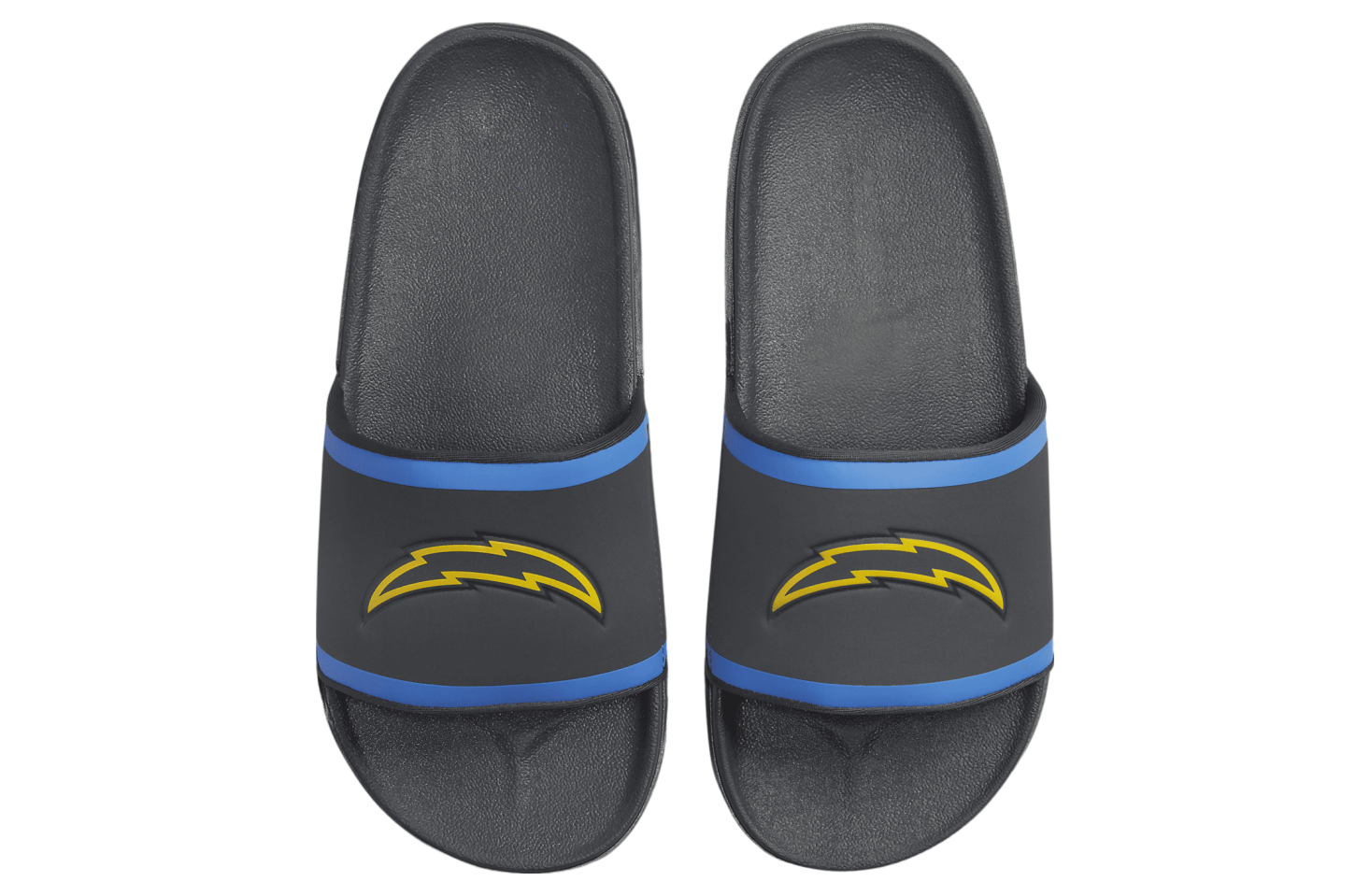 Nike Offcourt Slide (NFL Los Angeles Chargers) Anthracite / Italy Blue