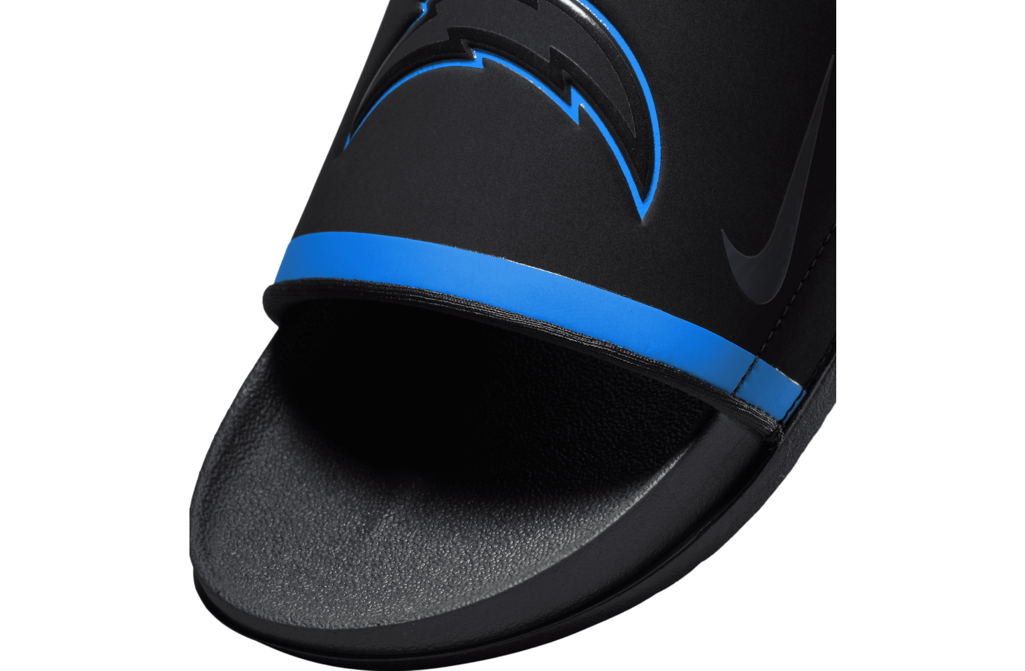 Nike Offcourt Slide (NFL Los Angeles Chargers) Black / Italy Blue