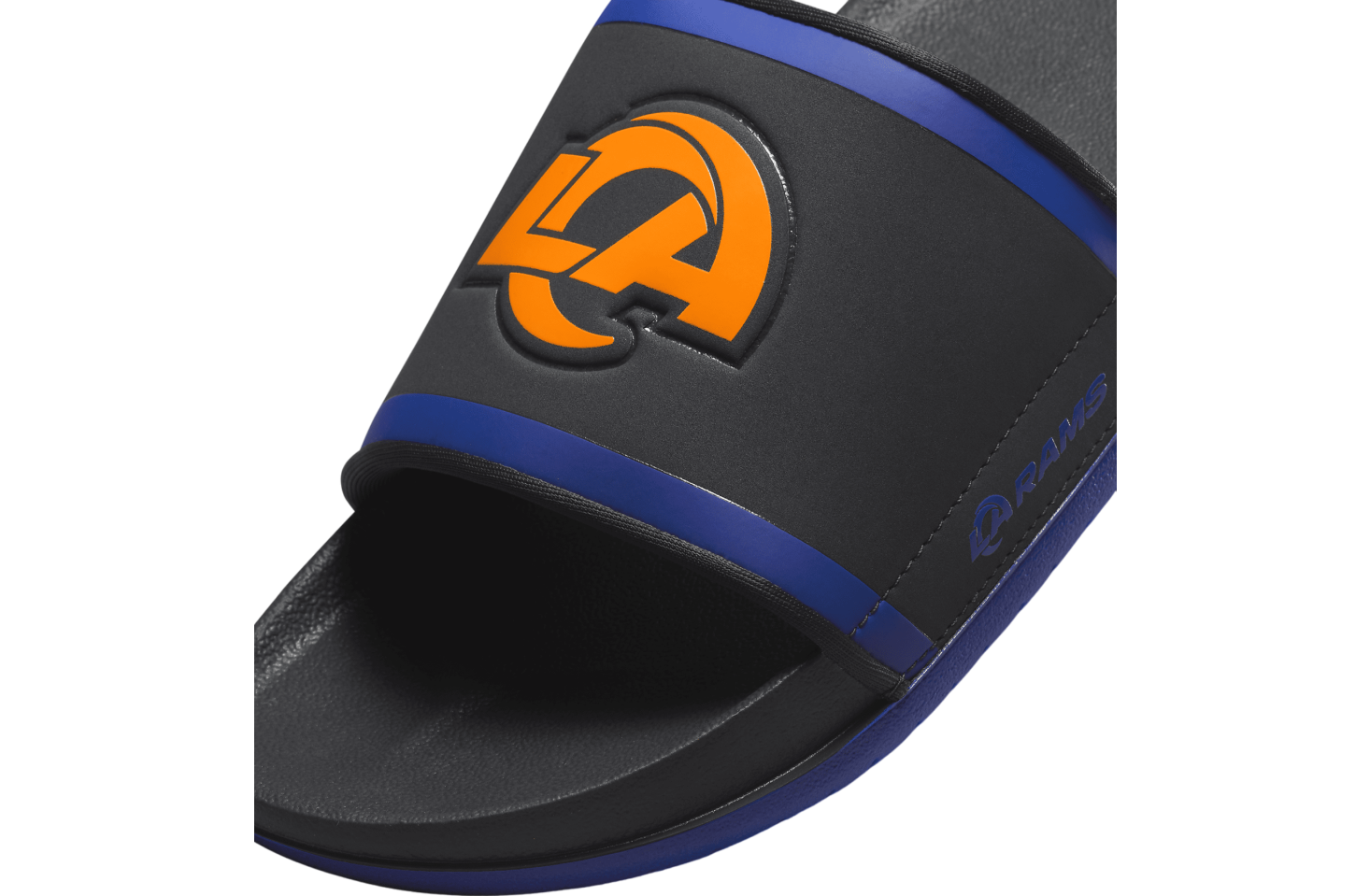 Nike Offcourt Slide (NFL Los Angeles Rams) Anthracite / Hyper Royal