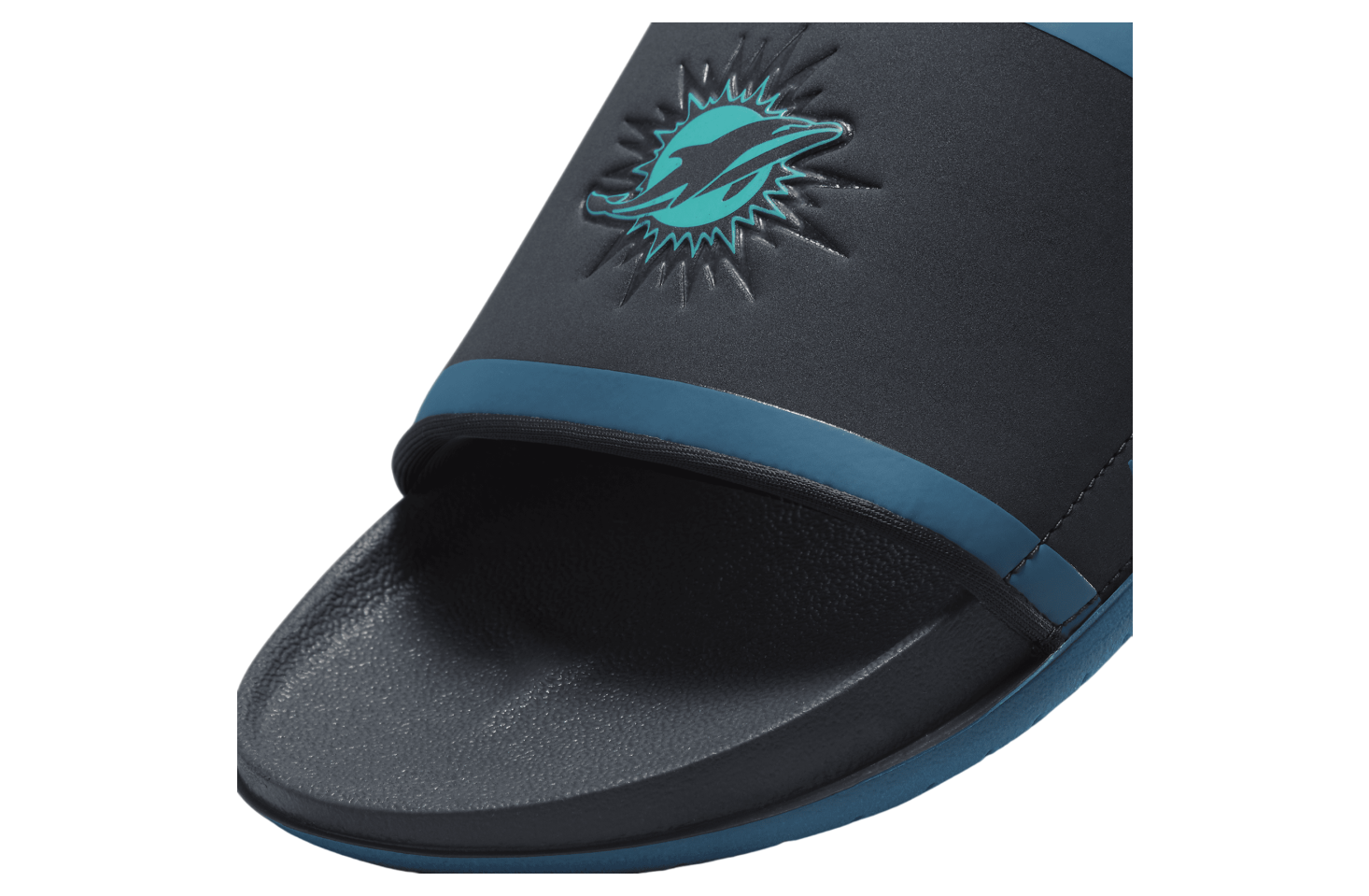 Nike Offcourt Slide (NFL Miami Dolphins) Anthracite / Marina