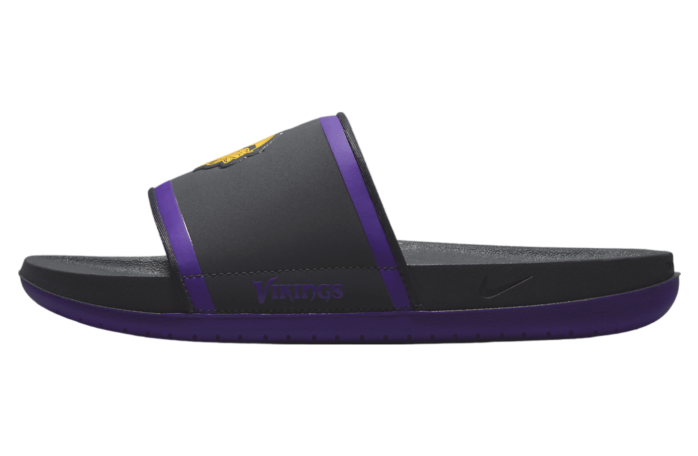 Nike Offcourt Slide (NFL Minnesota Vikings) Anthracite / Court Purple