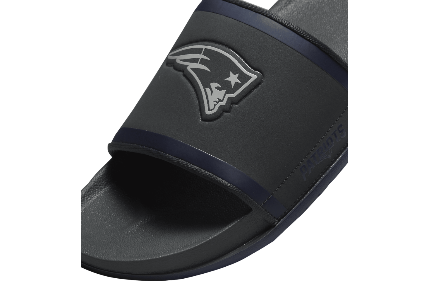 Nike Offcourt Slide (NFL New England Patriots) Anthracite / College Navy