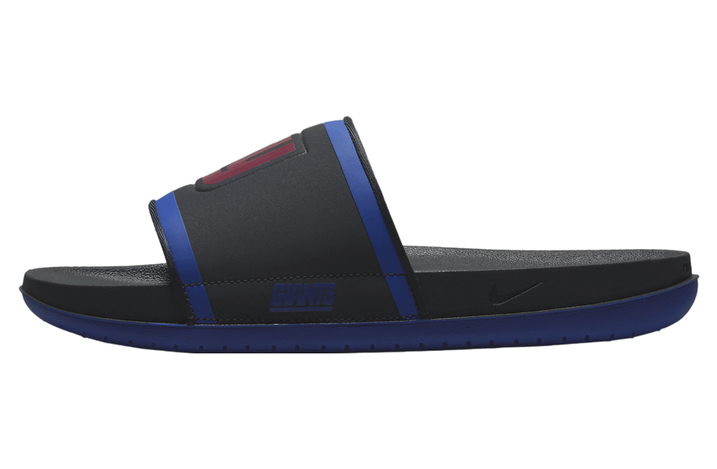 Nike Offcourt Slide (NFL New York Giants) Anthracite / Rush Blue