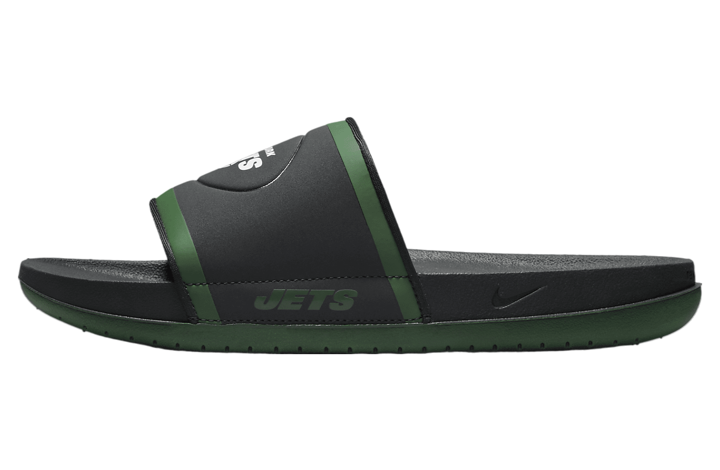 Nike Offcourt Slide (NFL New York Jets) Anthracite / Sport Green