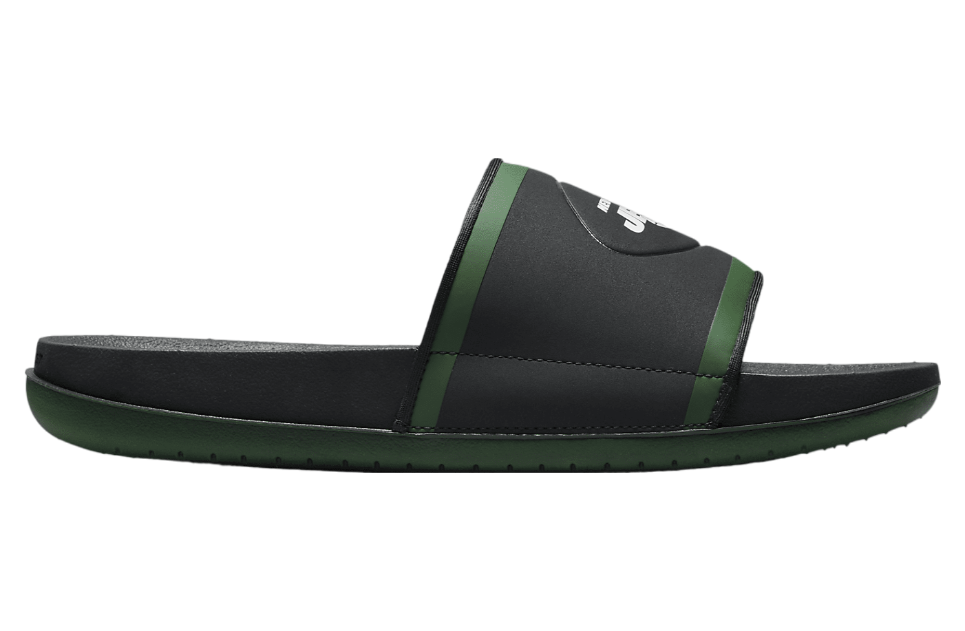 Nike Offcourt Slide (NFL New York Jets) Anthracite / Sport Green