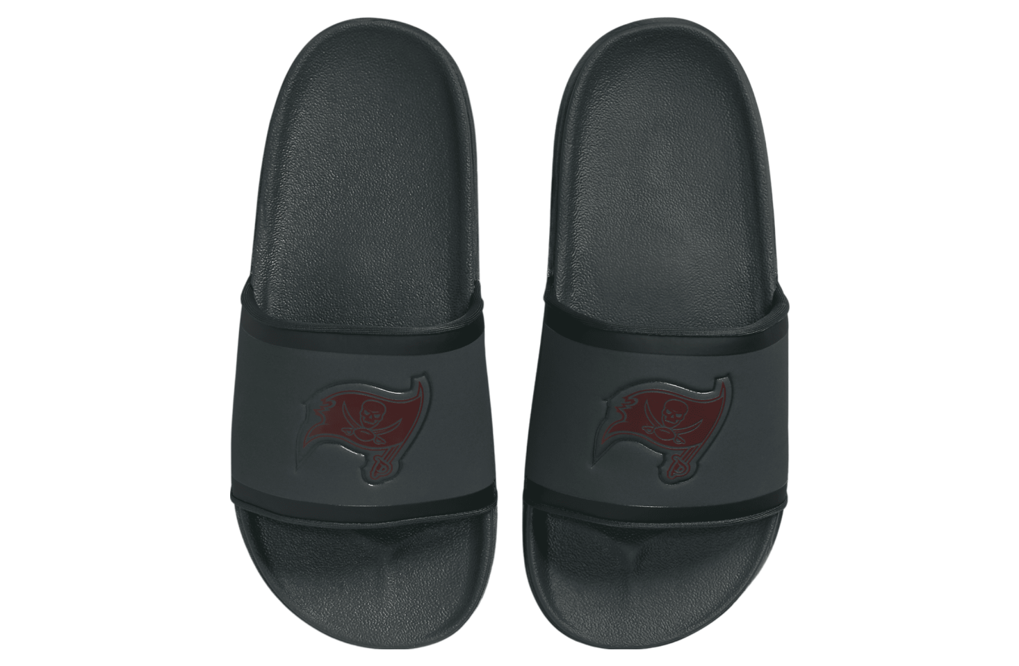 Nike Offcourt Slide (NFL Tampa Bay Buccaneers) Anthracite / Black