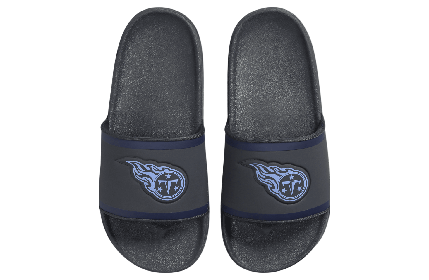 Nike Offcourt Slide (NFL Tennessee Titans) Anthracite / College Navy