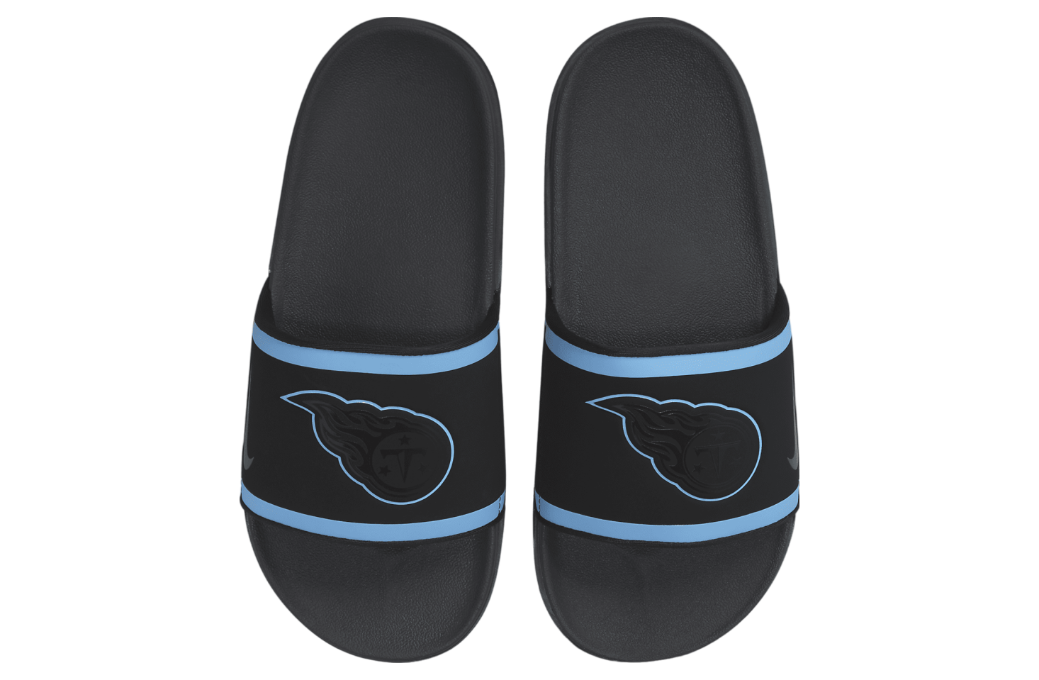 Nike Offcourt Slide (NFL Tennessee Titans) Black / Coast